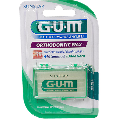 GUM CERA ORTHO WAX MENTA   X5