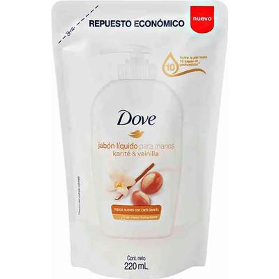 DOVE JAB LIQ KARITE/VAIX220ML