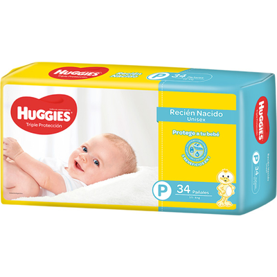 HUGGIES TRIPLE PROT  PEQ X 30