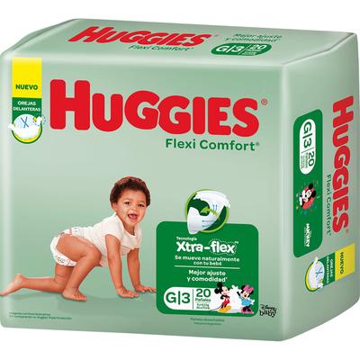 HUGGIES FLEXI CONFORT GDE X20