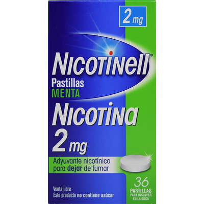 NICOTINELL LOZENG 2MG MINTX36